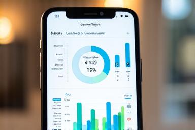 Screenshot of a mobile app displaying energy consumption graphs and data.